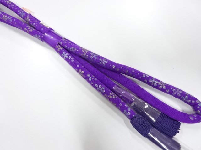 未使用品　正絹　撚り房　丸くげ